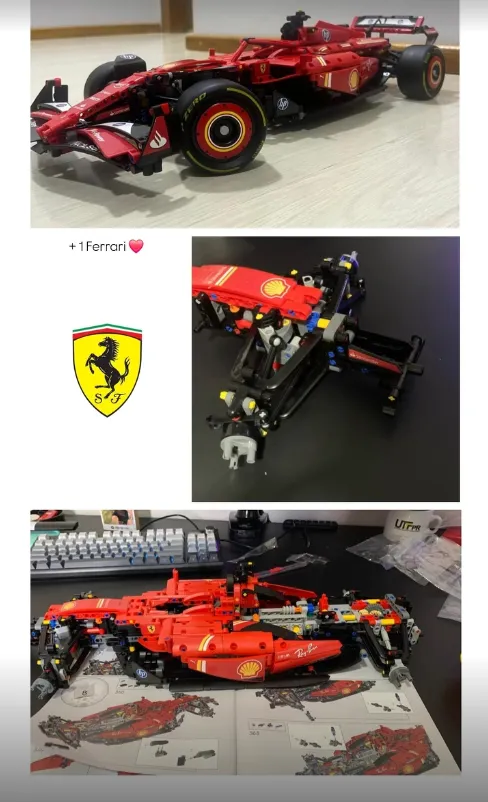 Feedback Cliente F1 Sul - Ferrari SF24 Montagem